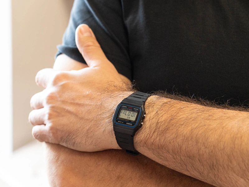 Zegarek męski CASIO F-91W-1YER