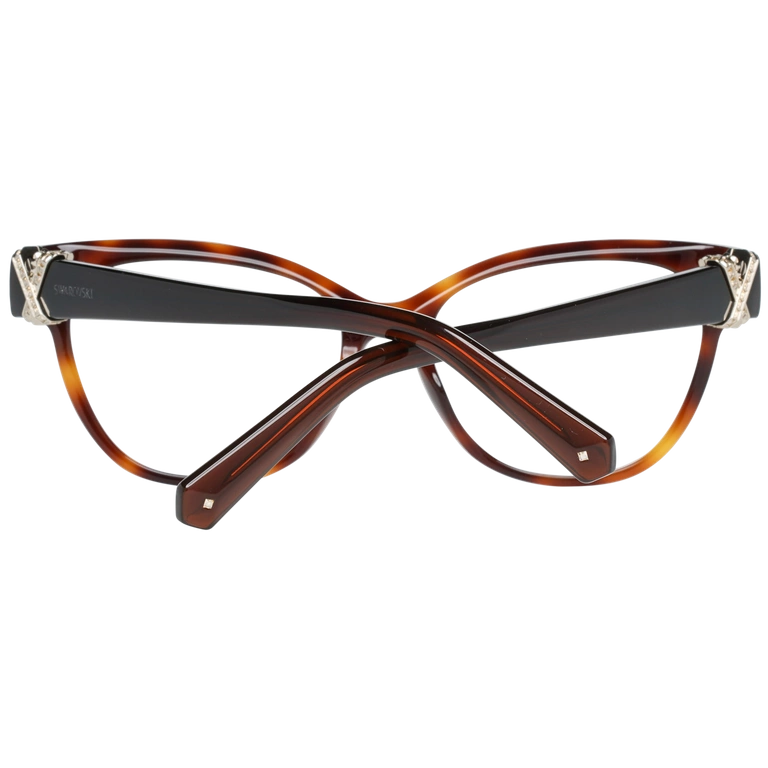 Okulary oprawki damskie Swarovski SK5250-H Brązowe