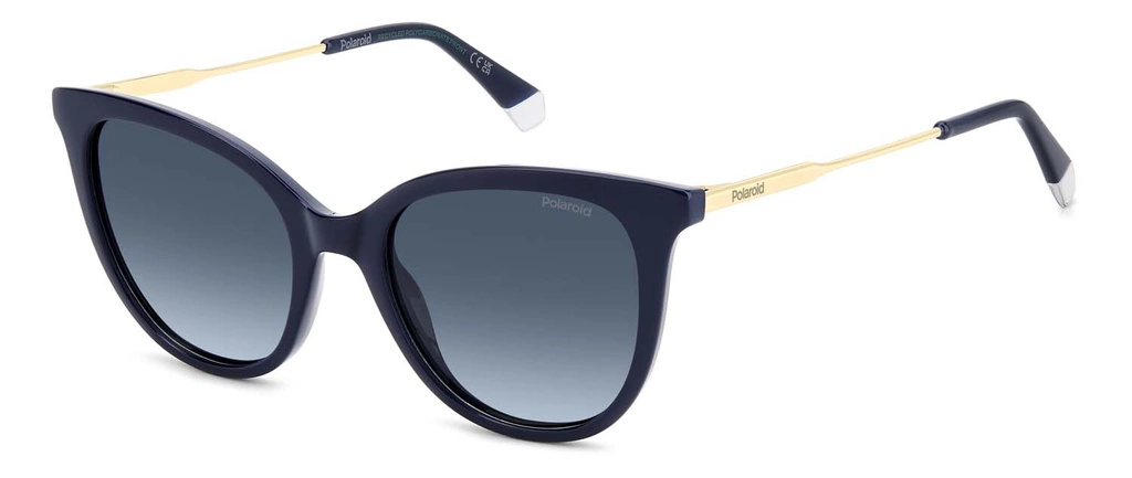 Okulary przeciwsłoneczne damskie PLD 4184/S/X PJP52Z7 Niebieskie