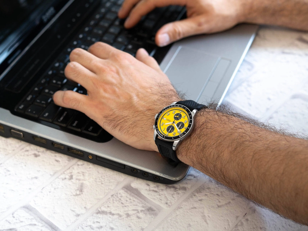 Zegarek męski FOSSIL FS6044 Sport Tourer Chronograph