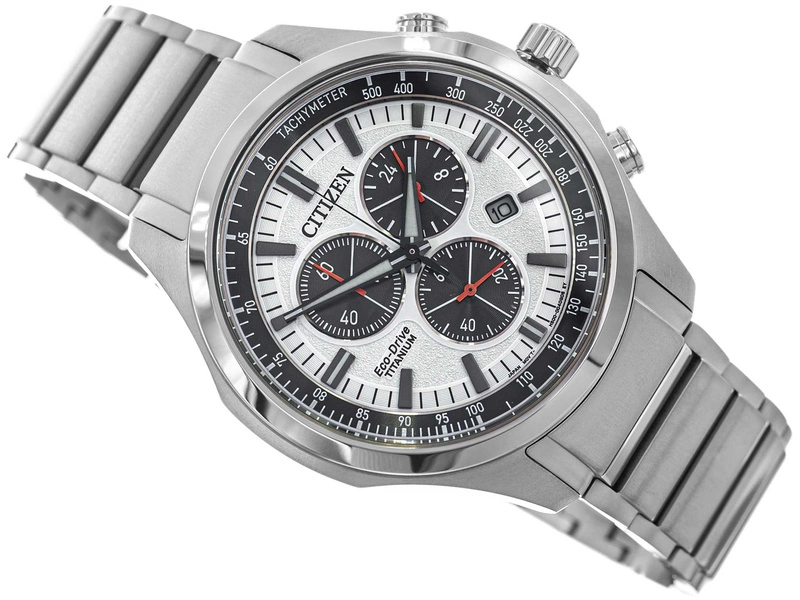 Zegarek męski Citizen AT2530-85A Super Titanium Sporty Chronograph 