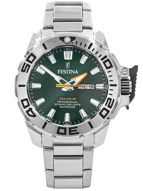 Zegarek męski FESTINA F20665/2 The Originals Diver Sapphire