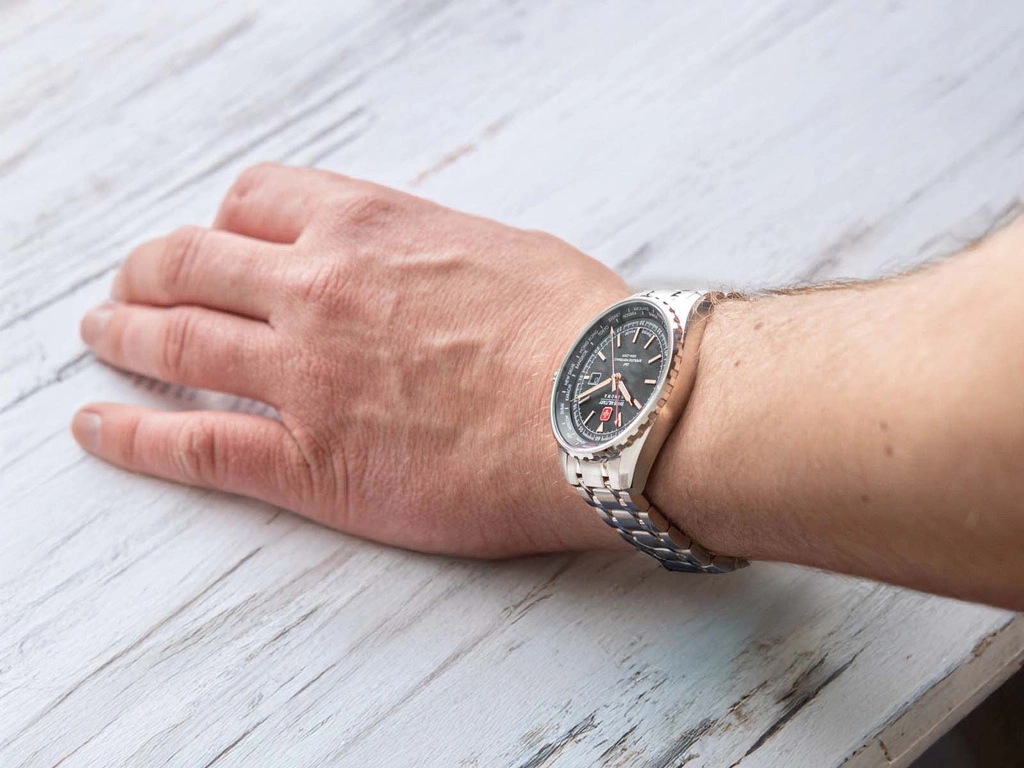 Zegarek męski Swiss Military Hanowa SMWGH0003203 Afterburn GMT