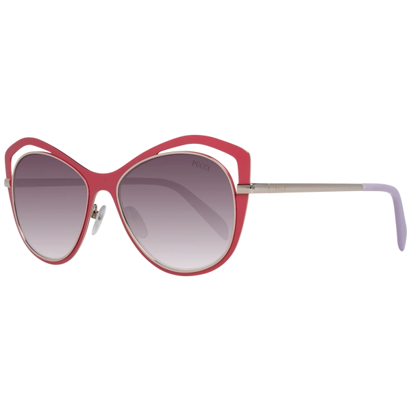 Okulary przeciwsłoneczne Damskie Emilio Pucci EP0130 68F 56 Czerwone