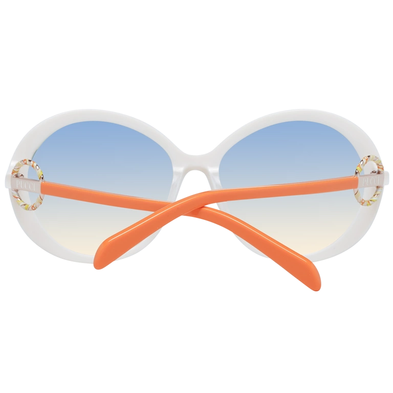 Okulary przeciwsłoneczne Damskie Emilio Pucci EP0164 25P 58 Białe