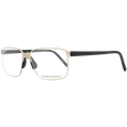 Okulary oprawki męskie Porsche Design P8313 B 57 Złote
