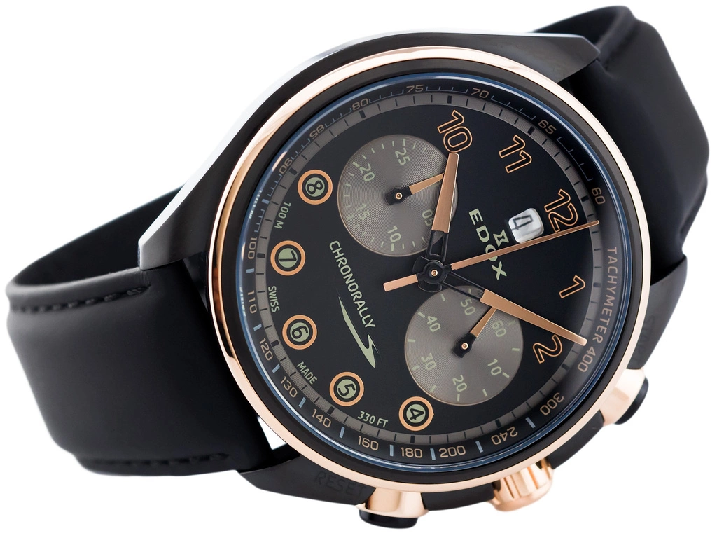 Zegarek męski EDOX Chronorally-s 08005 37NRCN NNR