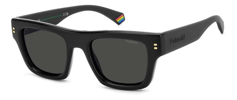 Okulary przeciwsłoneczne męskie Polaroid PLD 6238/S/X 80751M9 Czarne
