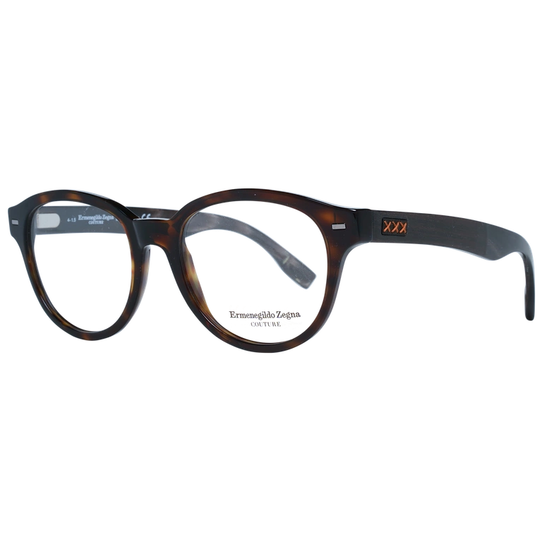 Okulary oprawki Męskie Zegna Couture ZC5002 51 052 Brązowe