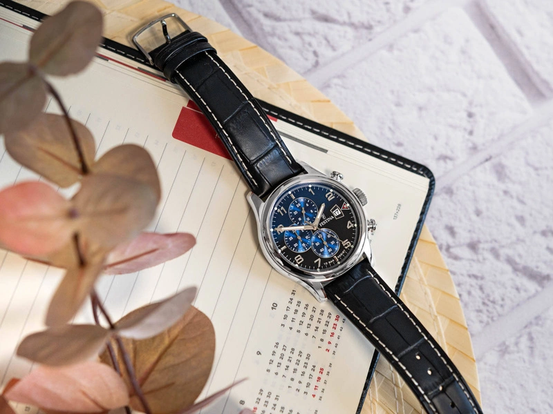 Zegarek męski FESTINA F20375/7 Timeless Chronograph 