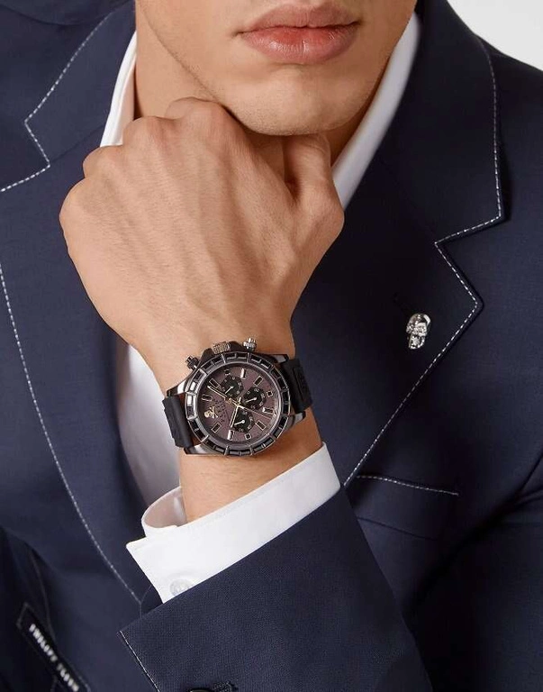 Zegarek męski PHILIPP PLEIN PWVAA0323 Nobile Racing Chrono Street Couture