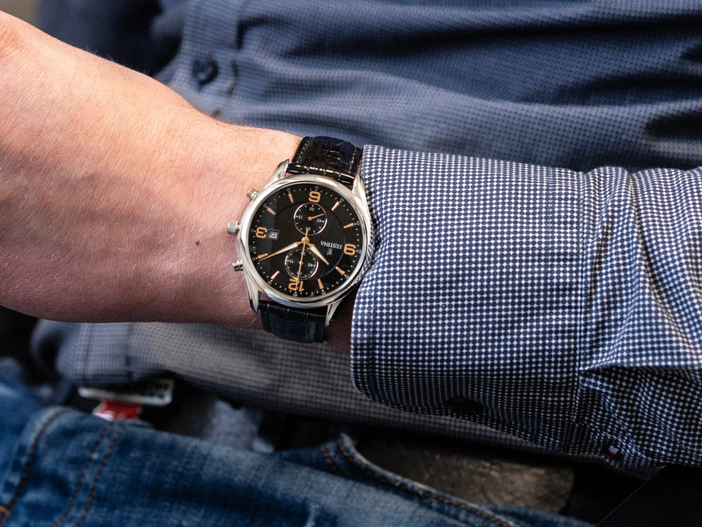 Zegarek męski FESTINA F6855/7 Timeless Chronograph