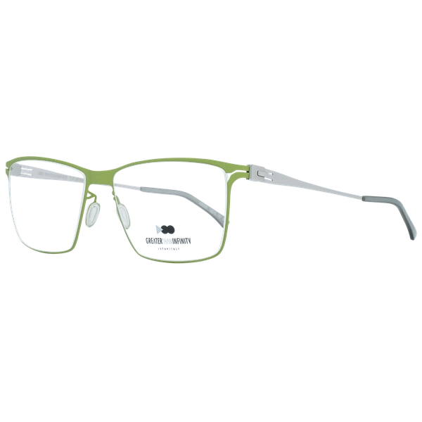 Okulary oprawki Męskie Greater Than Infinity GT005 V05N 56 Zielone