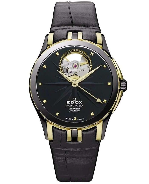 Zegarek damski EDOX 85012 357JN NID Grand Ocean Open Heart