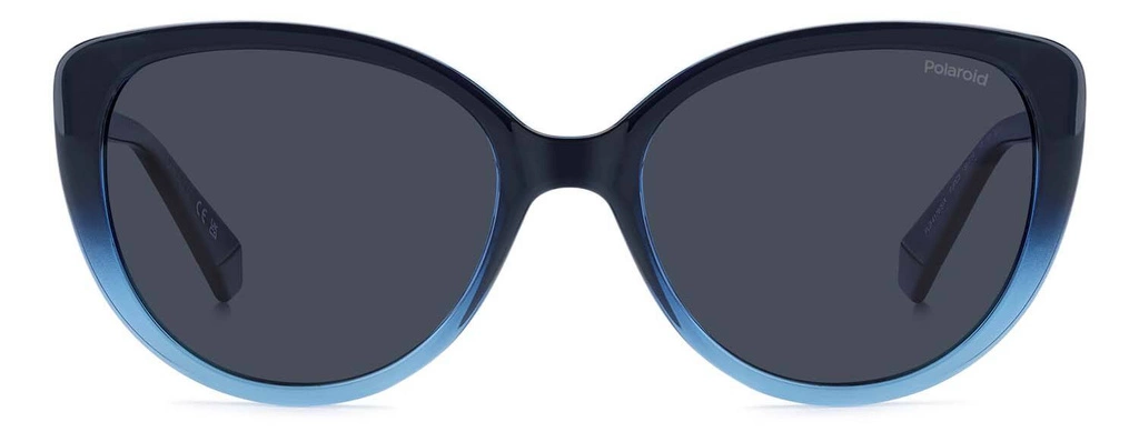 Okulary przeciwsłoneczne damskie Polaroid PLD 4176/S/X PJP56C3 Niebieskie
