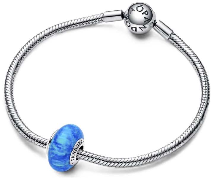 Charms Pandora 791691C02 Opalizujący Granat Oceanu