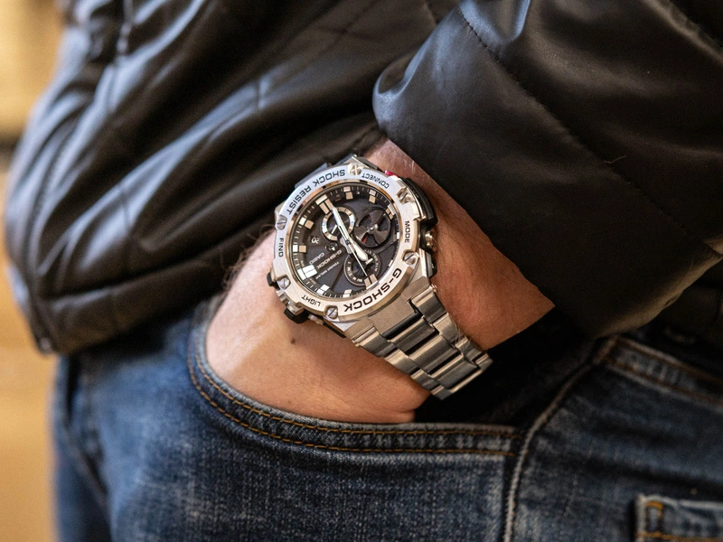 Zegarek męski CASIO G-SHOCK GST-B100D-1AER Premium