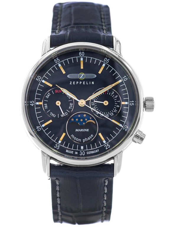Zegarek damski ZEPPELIN LZ14 Marine Moonphase 8635-3