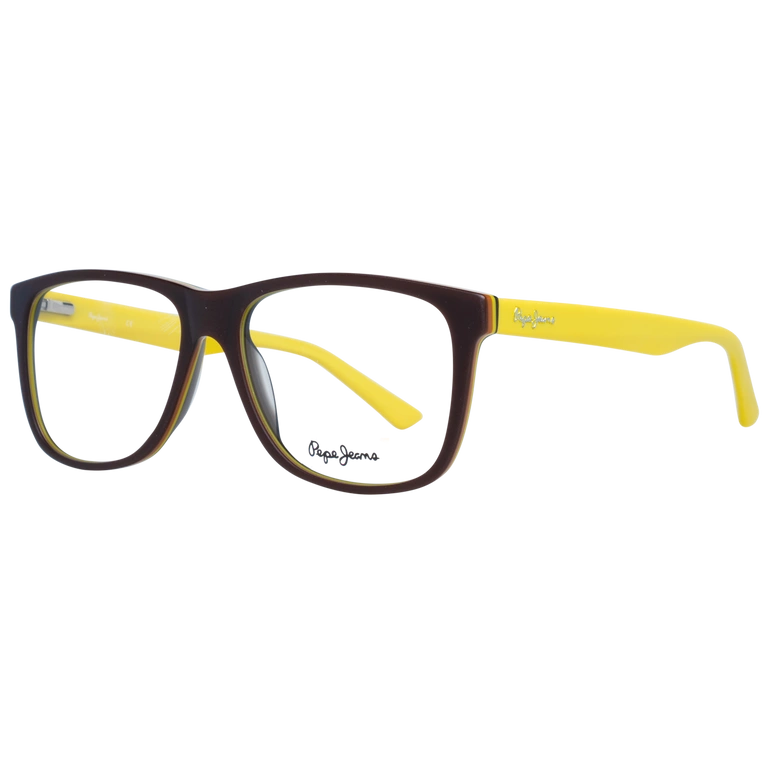 Okulary oprawki Męskie Pepe Jeans PJ3280 C2 55 Brązowe
