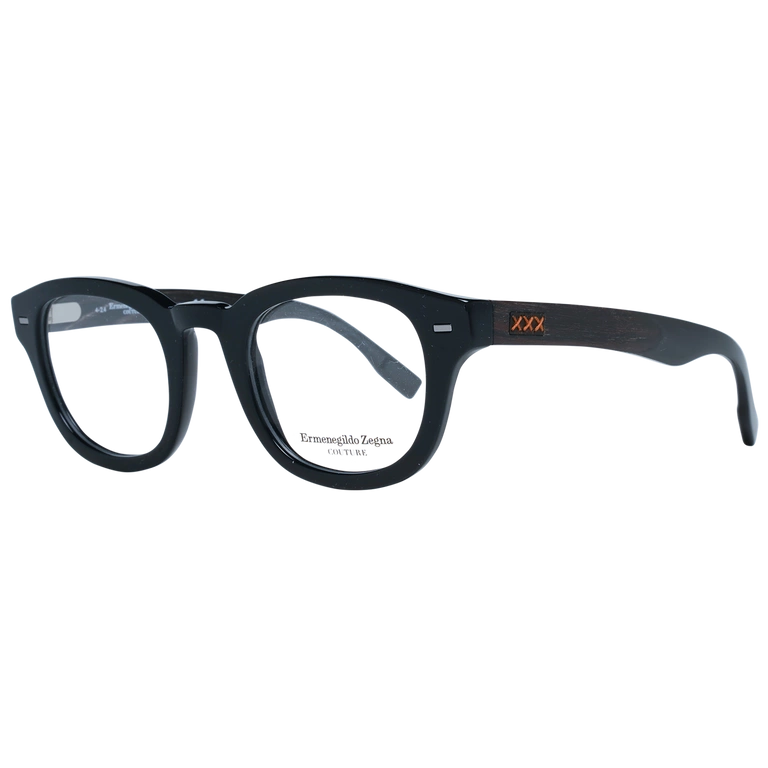 Okulary oprawki Męskie Zegna Couture ZC5005 47 001 Czarne