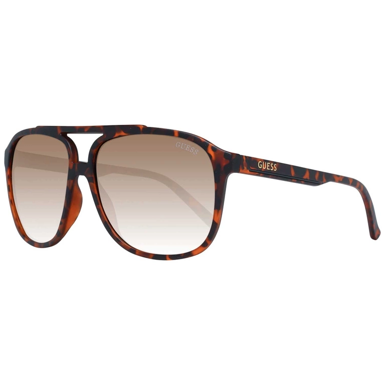 Okulary przeciwsłoneczne męskie Guess GF5084 52F 60 Brązowe