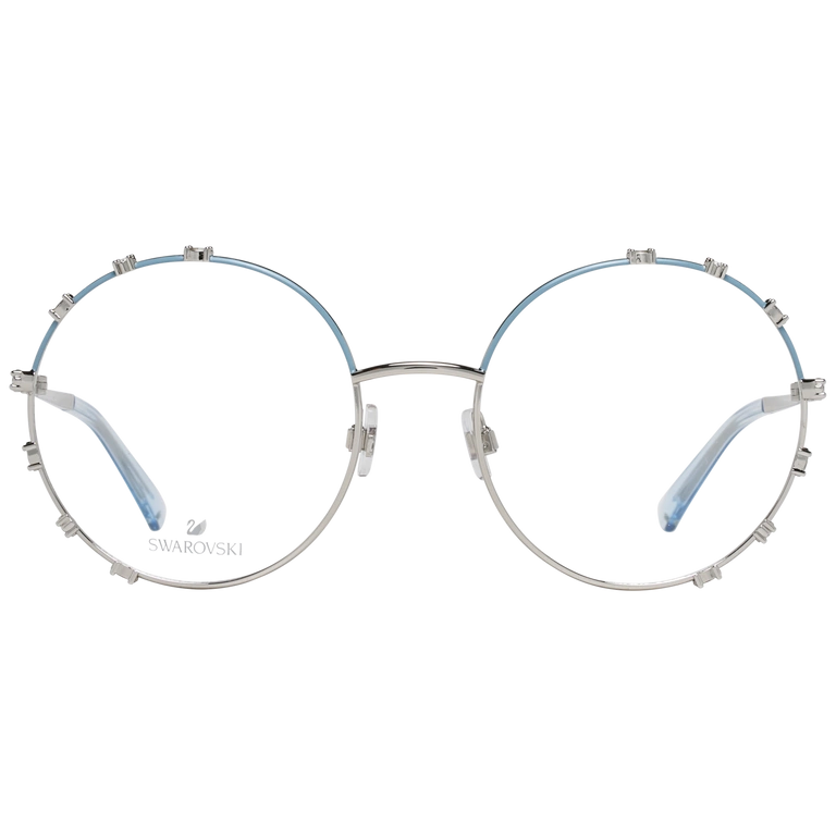 Okulary oprawki damskie Swarovski SK5380 16A 57 Srebrne