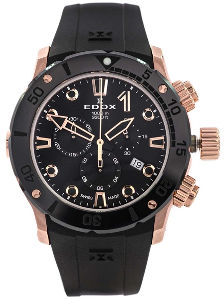 Zegarek męski EDOX 10242 TINR NIR CO-1 Chronograph