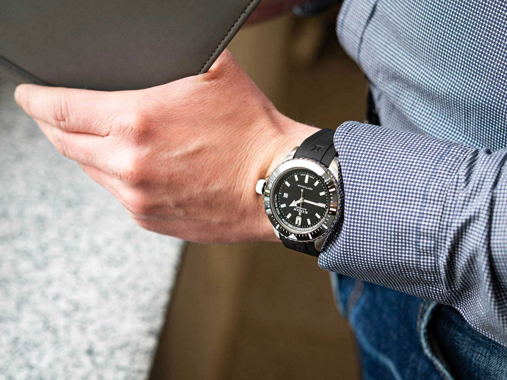 Zegarek męski EDOX 80120 3NCA NIN Sky Diver Neptunian