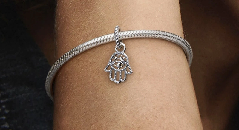 Charms Pandora Zawieszka z chroniącą dłonią Fatimy 799144C00