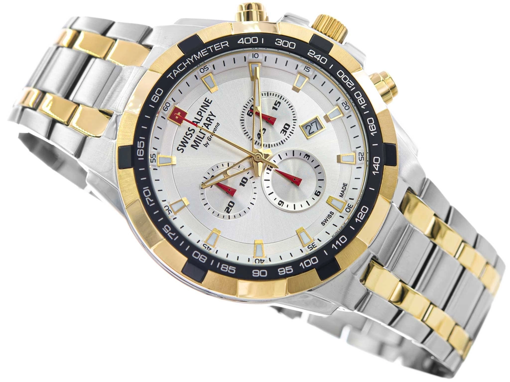 Zegarek męski SWISS ALPINE MILITARY SAM7043.9142 Star Fighter Chrono