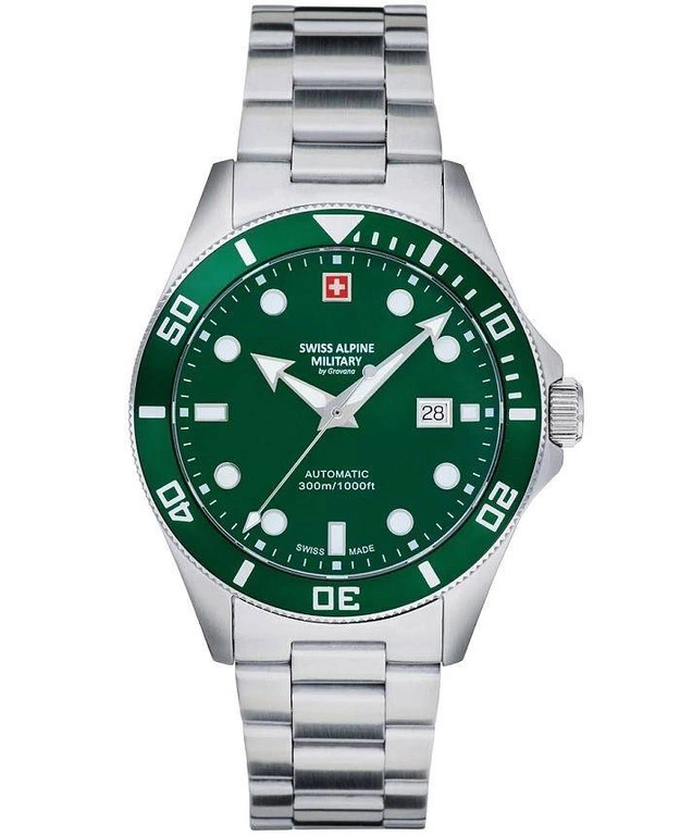 Zegarek męski SWISS ALPINE MILITARY Automatic Diver SAM7095.2134 Alpine by Grovana