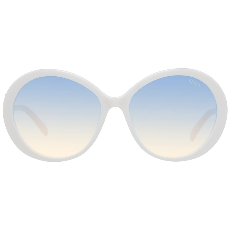 Okulary przeciwsłoneczne Damskie Emilio Pucci EP0164 25P 58 Białe