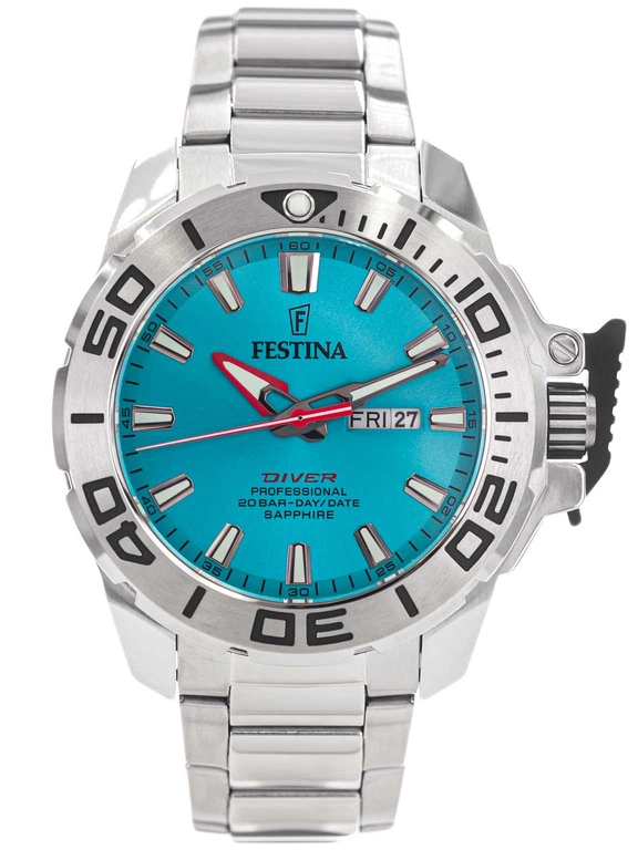 Zegarek męski FESTINA F20665/6 The Originals Diver Sapphire