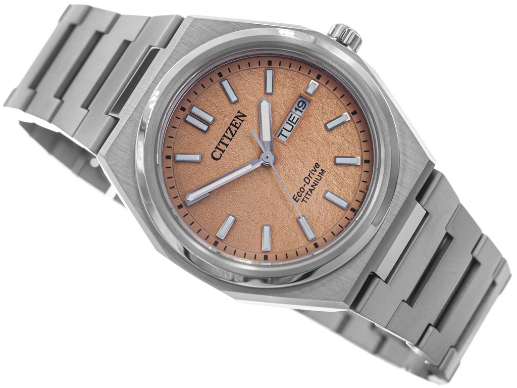 Zegarek męski Citizen AW0130-85Z Zenshin Super Titanium