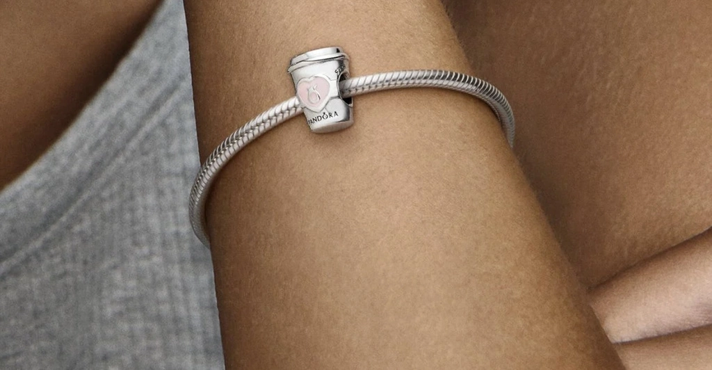 Charms Pandora Przerwa na kawę 797185EN160