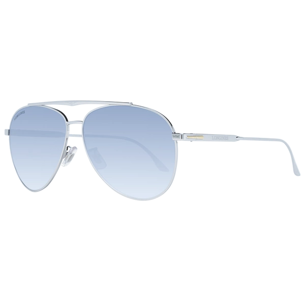 Okulary przeciwsłoneczne Męskie Longines LG0005-H Srebrne