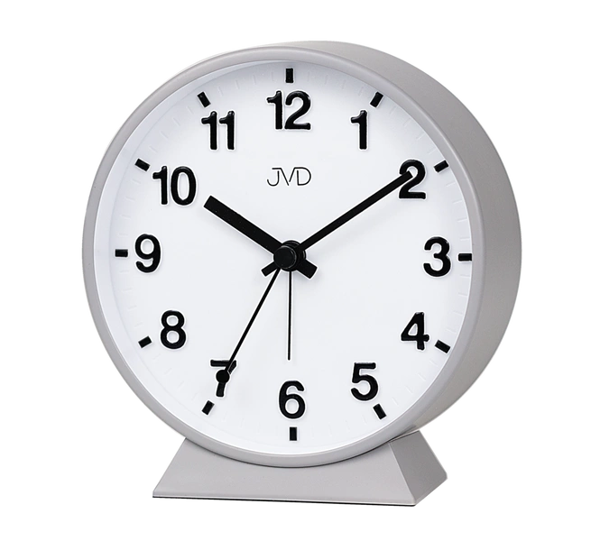 Budzik JVD SRP1006.1 CICHY MECHANIZM PODŚWIETLENIE