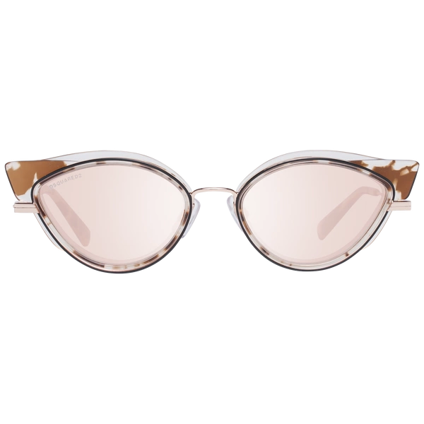 Okulary przeciwsłoneczne damskie Dsquared2 DQ0336 55U 54 Brązowe