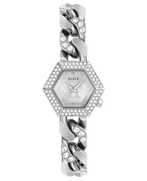 Zegarek damski PHILIPP PLEIN PWWBA0123 The Hexagon Groumette Perpetual Bling
