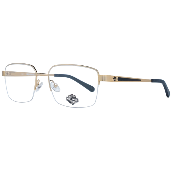 Okulary oprawki Męskie Harley-Davidson HD0882 032 56 Złote