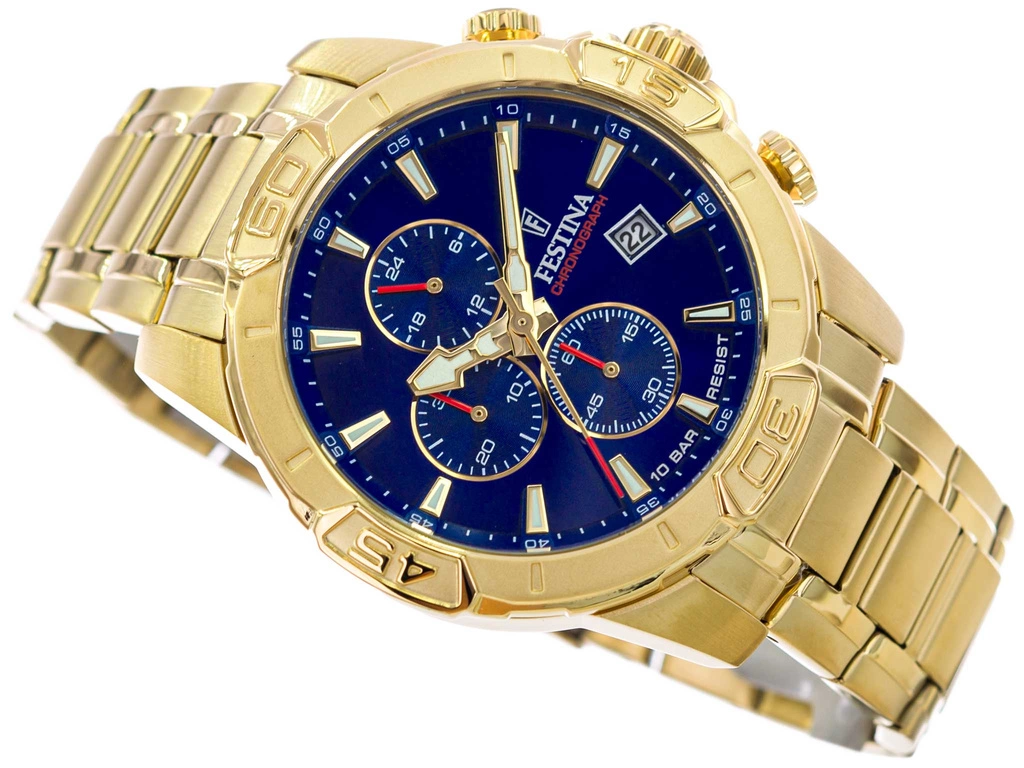 Zegarek męski FESTINA F20705/3 Timeless Chronograph