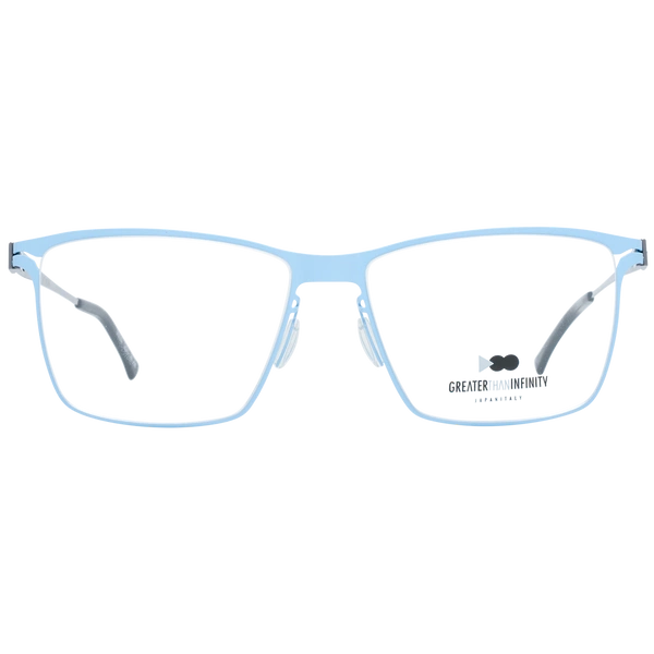 Okulary oprawki Męskie Greater Than Infinity GT005 V06N 56 Niebieskie