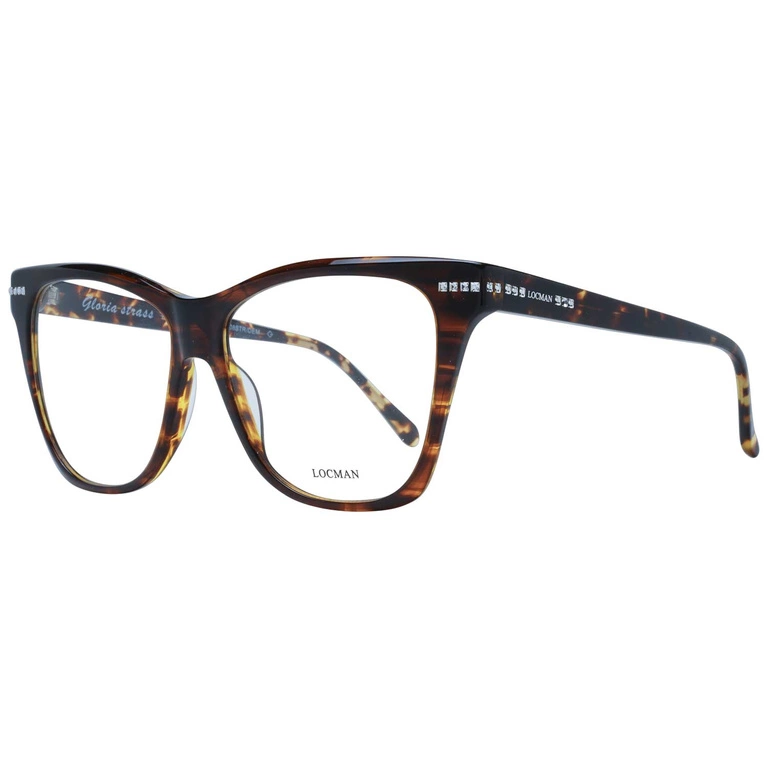 Okulary oprawki Damskie Locman LOCV008STR Brązowe