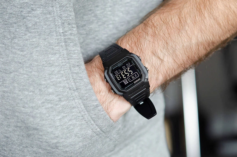 Zegarek męski CASIO W-800H-1BVES