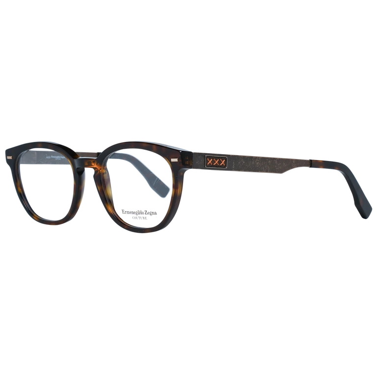 Okulary oprawki Męskie Zegna Couture ZC5007 50 052 Brązowe