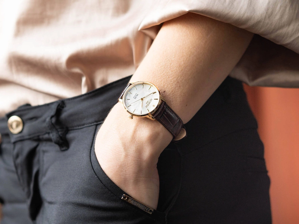 Zegarek damski ROAMER VALAIS LADIES DIAMOND SET 989847 48 10 05