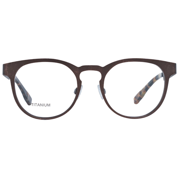 Okulary oprawki Męskie Zegna Couture ZC5003 48 038 Brązowe