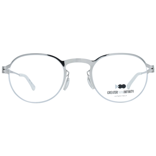 Okulary oprawki Męskie Greater Than Infinity GT009 V04N 46 Srebrne