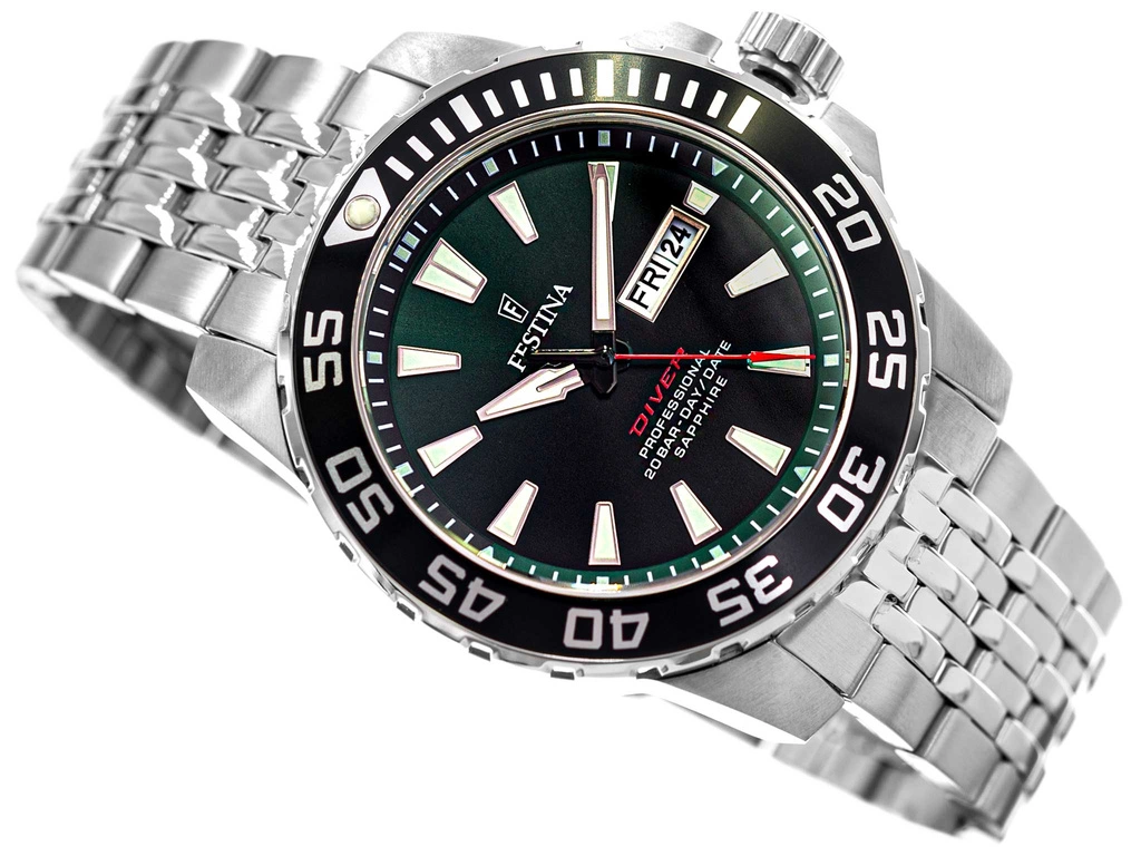 Zegarek męski FESTINA F20661/2 Diver Sapphire