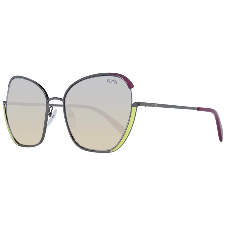 Okulary przeciwsłoneczne Damskie Emilio Pucci EP0131 08F 58 Brązowe